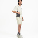 Sorona Panelled Tee - G R A Y E