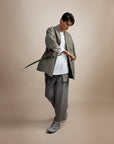 Stark Kimono Coat - Artichoke - G R A Y E