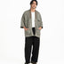 Stark Kimono Coat - Artichoke - G R A Y E