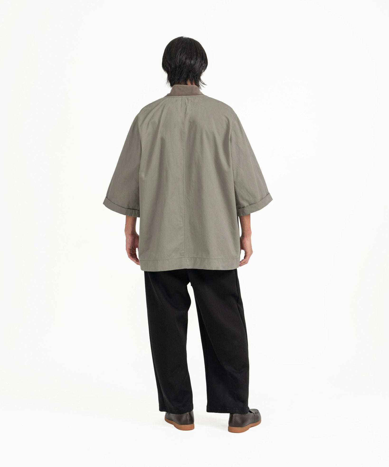 Stark Kimono Coat - Artichoke - G R A Y E