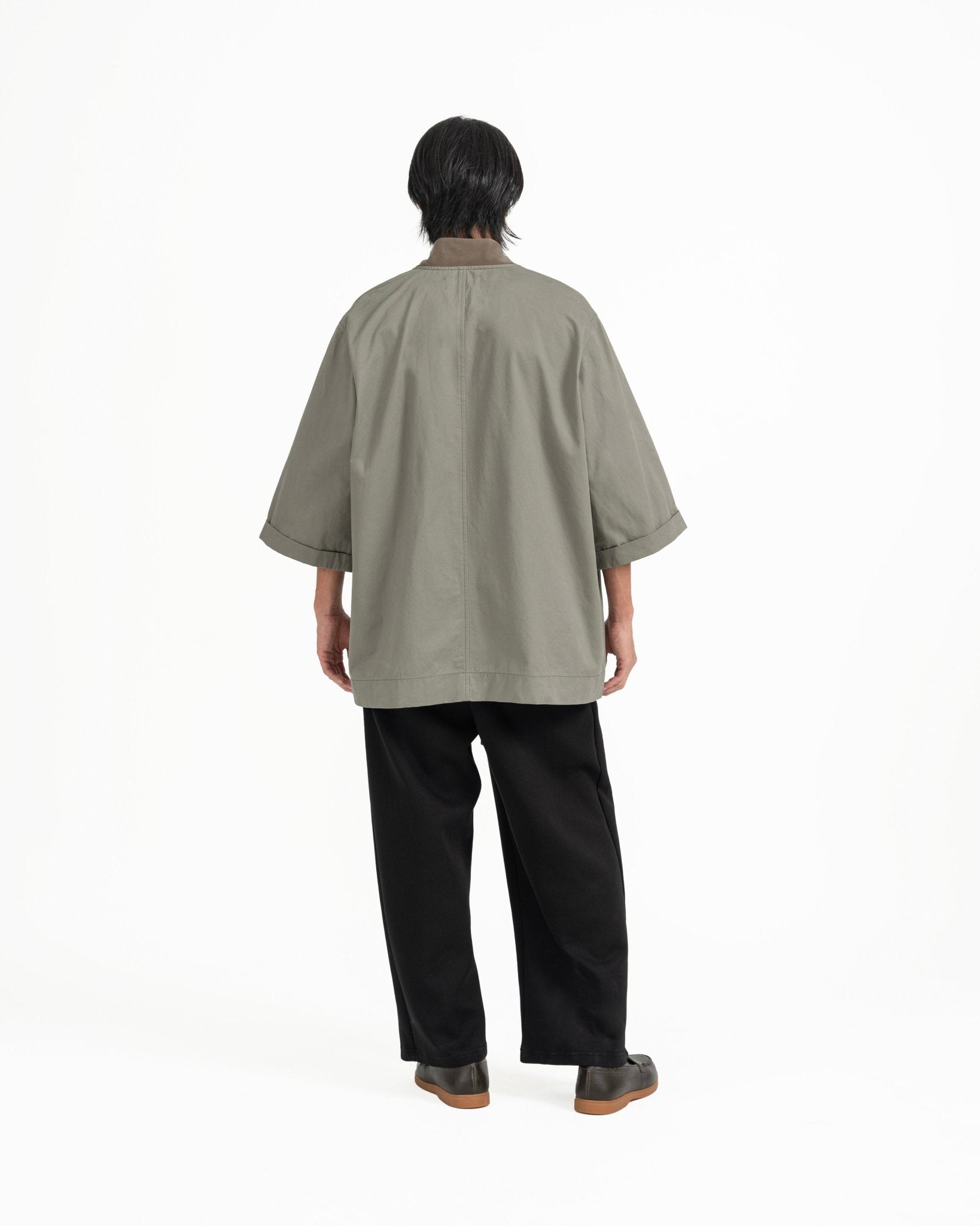 Stark Kimono Coat - Artichoke - G R A Y E