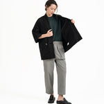 Stark Kimono Coat - Black - G R A Y E