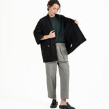 Stark Kimono Coat - Black - G R A Y E