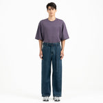 Straight Leg Belted Jeans - G R A Y E