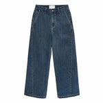 Straight Leg Belted Jeans - G R A Y E