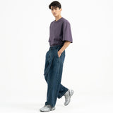 Straight Leg Belted Jeans - G R A Y E
