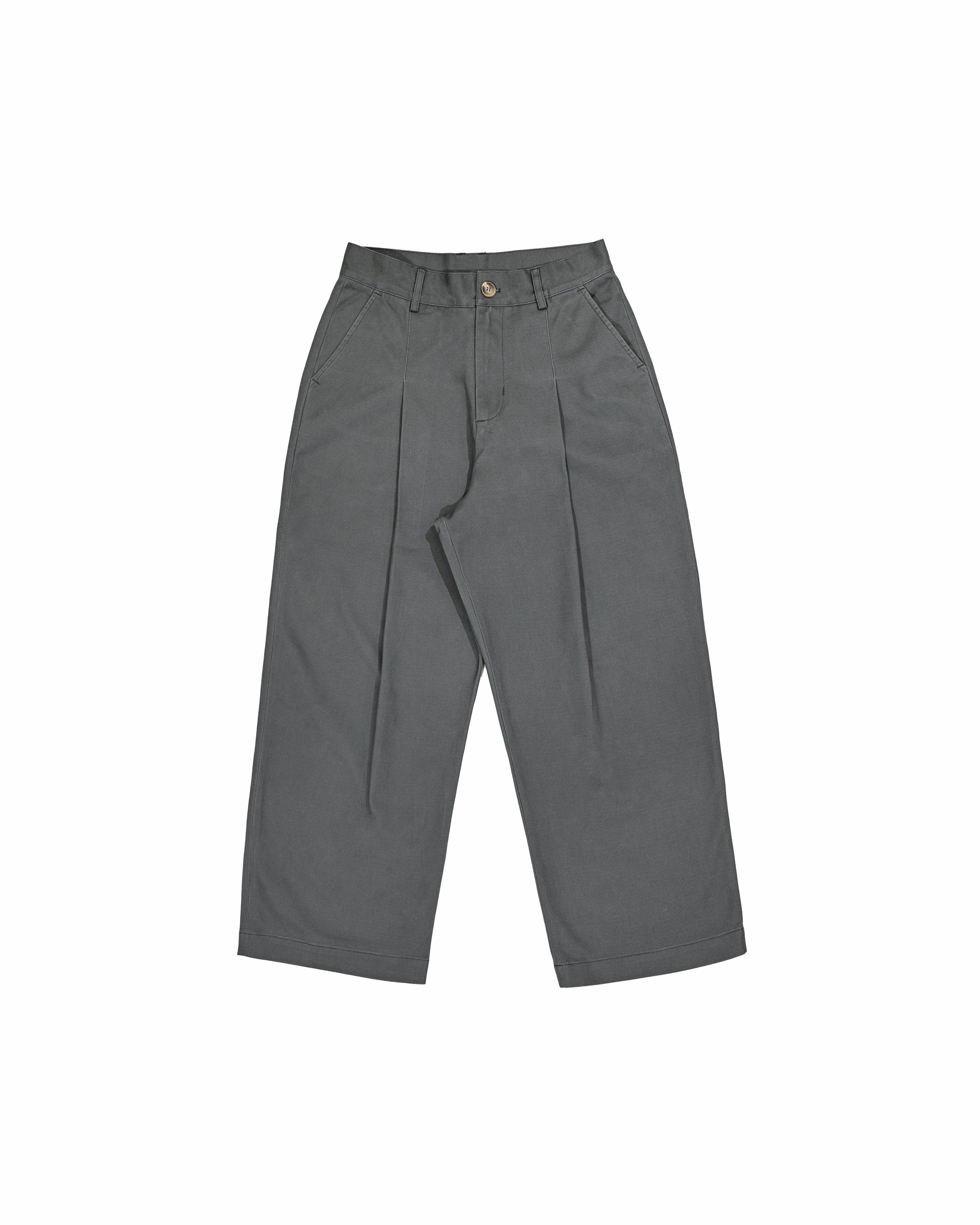 GRAYE Straight Cut Pants - Steel Gray