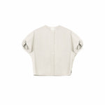 Sun - Dried Cocoon Top - Ivory - G R A Y E