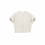 Sun - Dried Cocoon Top - Ivory - G R A Y E