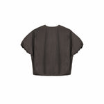 Sun - Dried Cocoon Top - Smoked Plum - G R A Y E