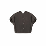 Sun - Dried Cocoon Top - Smoked Plum - G R A Y E