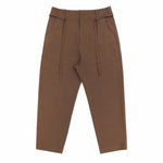 Tailored Dropped Crotch Pants - Copper Brown - G R A Y E