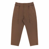 Tailored Dropped Crotch Pants - Copper Brown - G R A Y E