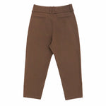 Tailored Dropped Crotch Pants - Copper Brown - G R A Y E