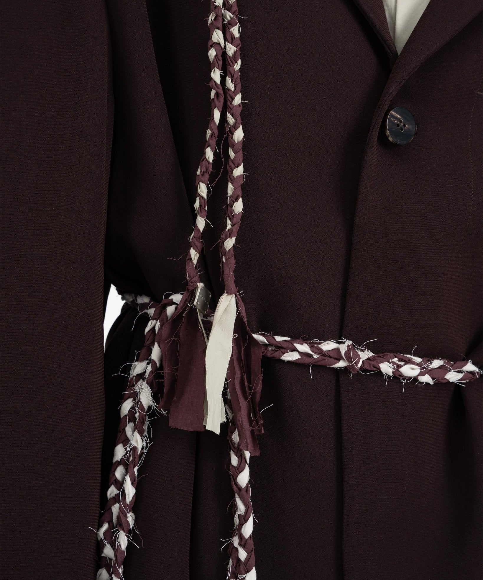 Tanglefolk Necklace - Plum and Sage - G R A Y E