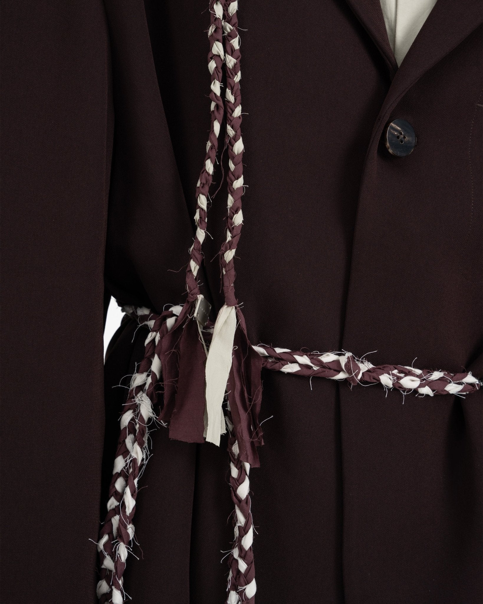 Tanglefolk Necklace - Plum and Sage - G R A Y E