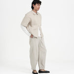 Technical Linen Shirt - Natural - G R A Y E