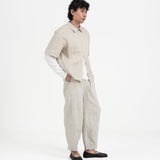 Technical Linen Shirt - Natural - G R A Y E