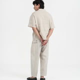 Technical Linen Shirt - Natural - G R A Y E