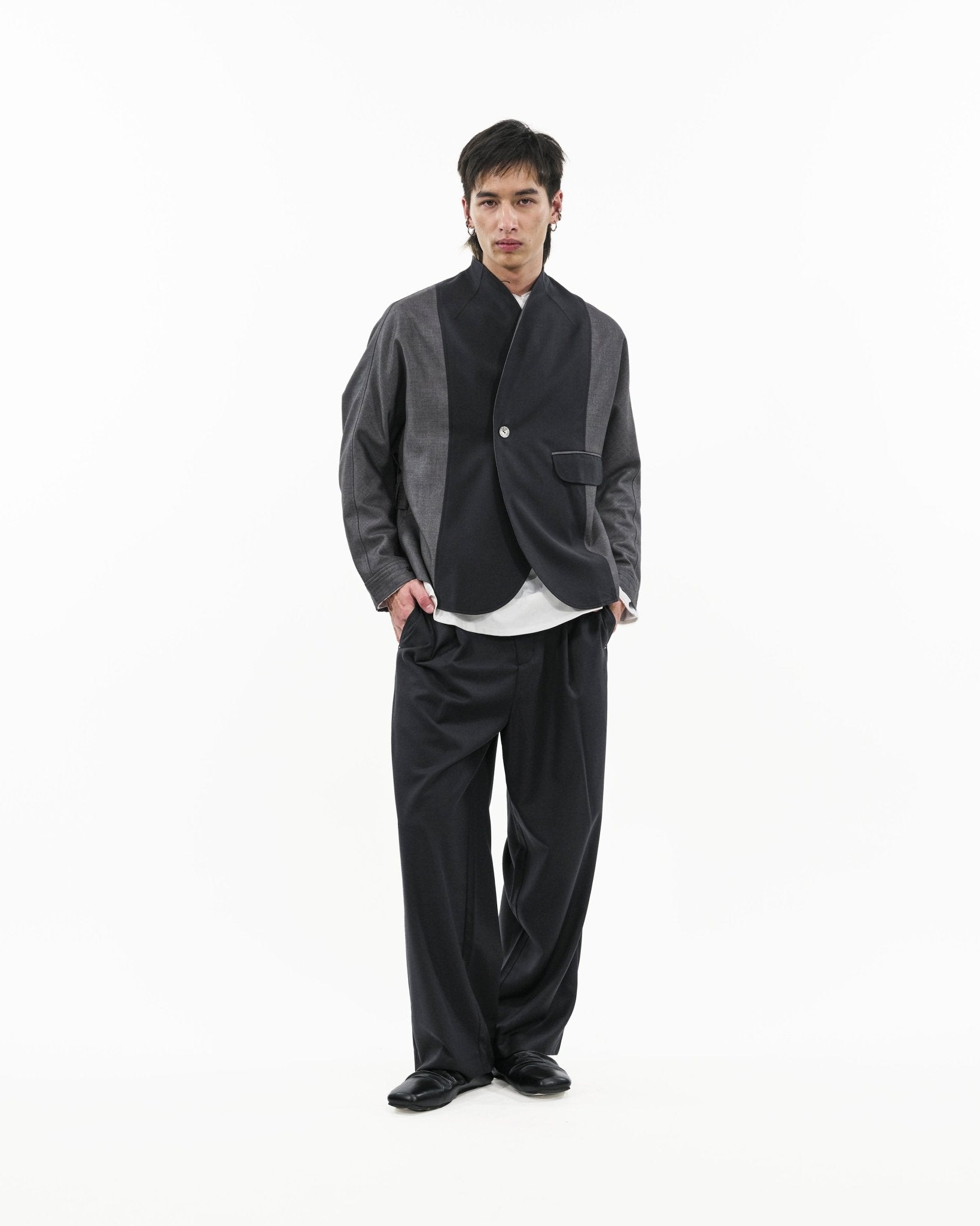 Technical Panelled Jacket - G R A Y E