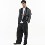 Technical Panelled Jacket - G R A Y E