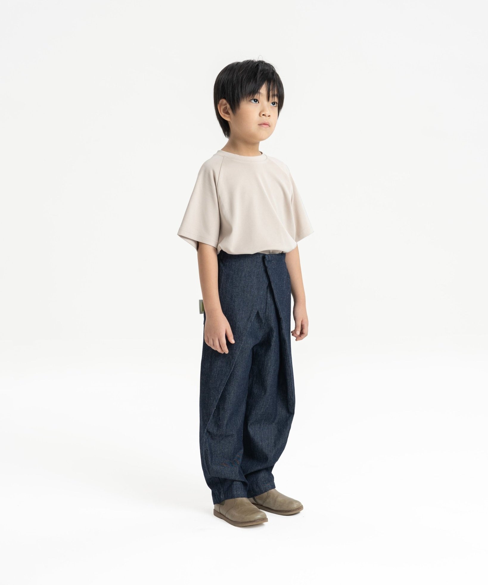 Triangular Denim Pants - G R A Y E
