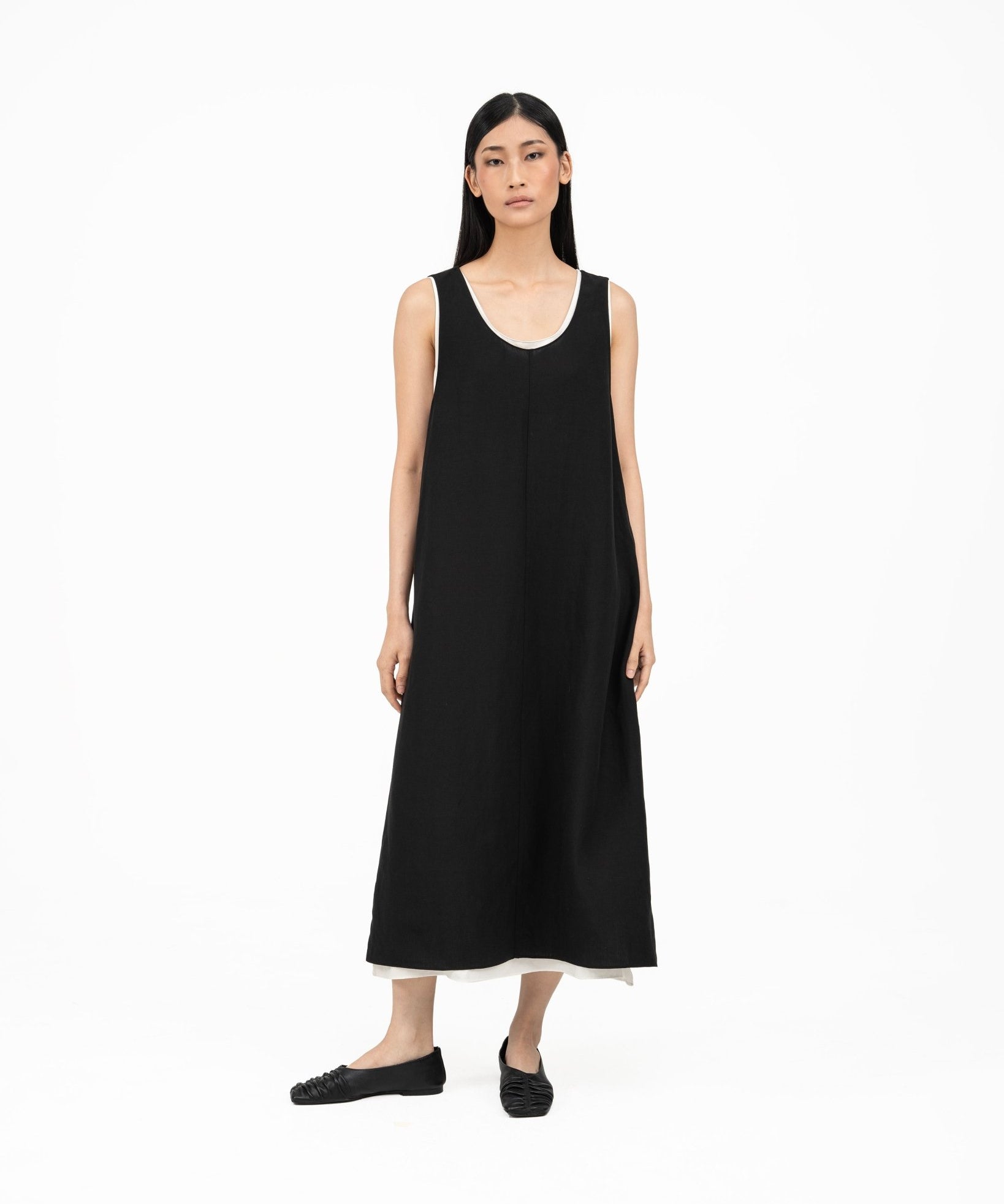 Two - Piece Slip Dress - G R A Y E
