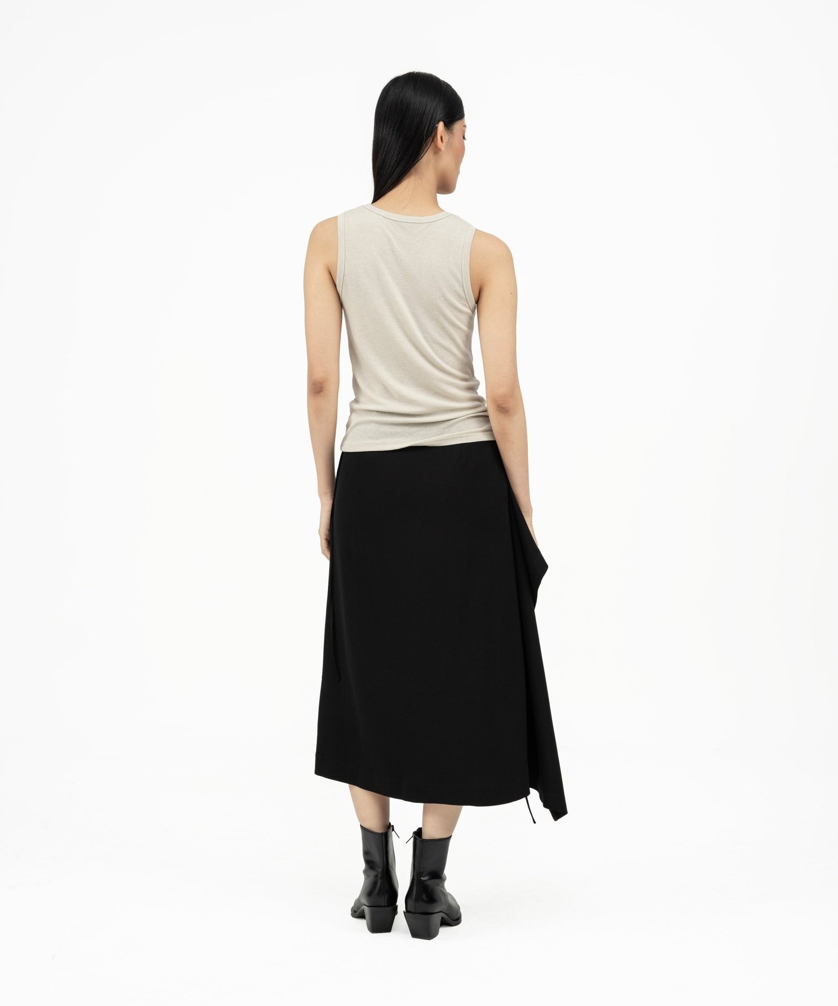 Ultra - Soft Wool Tank - Ivory - G R A Y E
