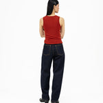 Ultra - Soft Wool Tank - Scarlet - G R A Y E