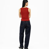 Ultra - Soft Wool Tank - Scarlet - G R A Y E