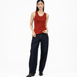 Ultra - Soft Wool Tank - Scarlet - G R A Y E