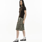 Ultra - Soft Wool Tee - Coffee - G R A Y E