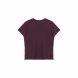 Ultra - Soft Wool Tee - Dusk Plum - G R A Y E