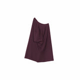 Ultra - Soft Wool Tee - Dusk Plum - G R A Y E