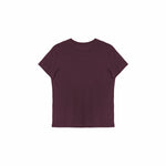 Ultra - Soft Wool Tee - Dusk Plum - G R A Y E