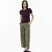Ultra - Soft Wool Tee - Dusk Plum - G R A Y E