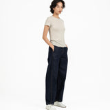 Ultra - Soft Wool Tee - Ivory - G R A Y E