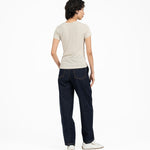 Ultra - Soft Wool Tee - Ivory - G R A Y E