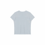 Ultra - Soft Wool Tee - Powder Blue - G R A Y E