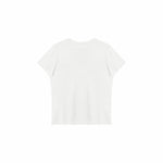 Ultra - Soft Wool Tee - White - G R A Y E