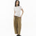 Ultra - Soft Wool Tee - White - G R A Y E