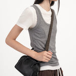Upcycled Elasticated Strap - G R A Y E