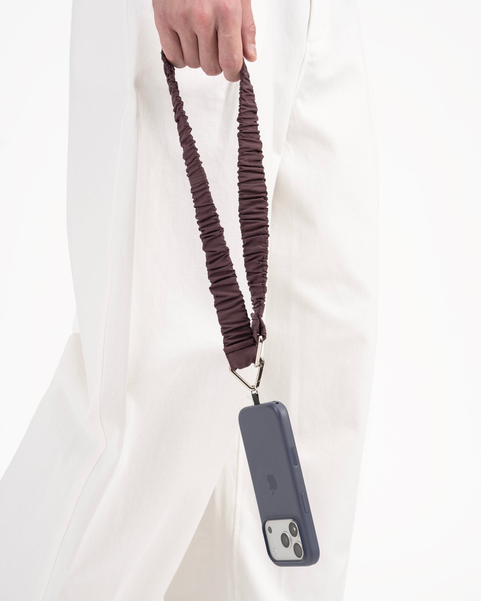 Upcycled Elasticated Strap - G R A Y E
