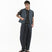 V - Neck Overlay Vest - Pinstripe Blue - G R A Y E