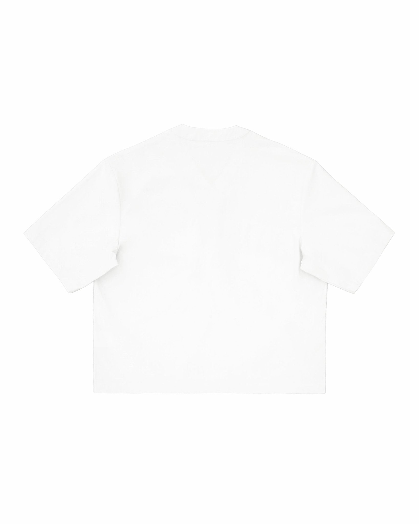 V Neck Shirt - White (24T03) - G R A Y E