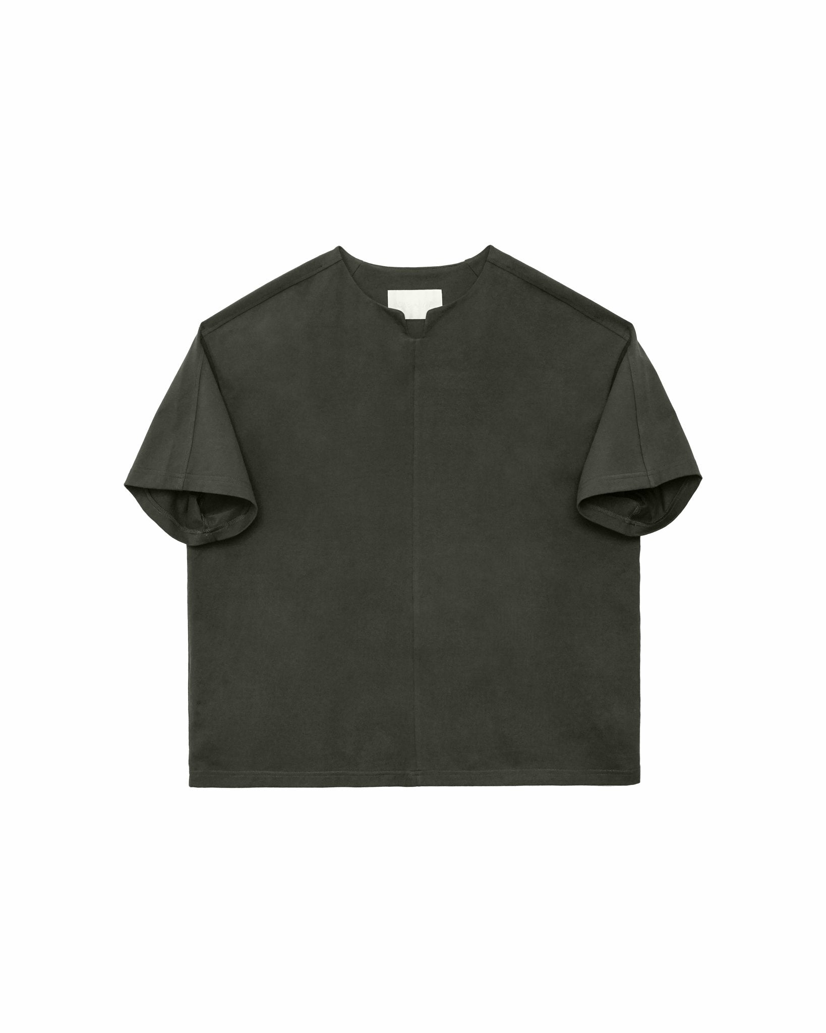 V Placket Tee 2.0 - Olive - G R A Y E
