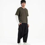 V Placket Tee 2.0 - Olive - G R A Y E