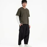 V Placket Tee 2.0 - Olive - G R A Y E