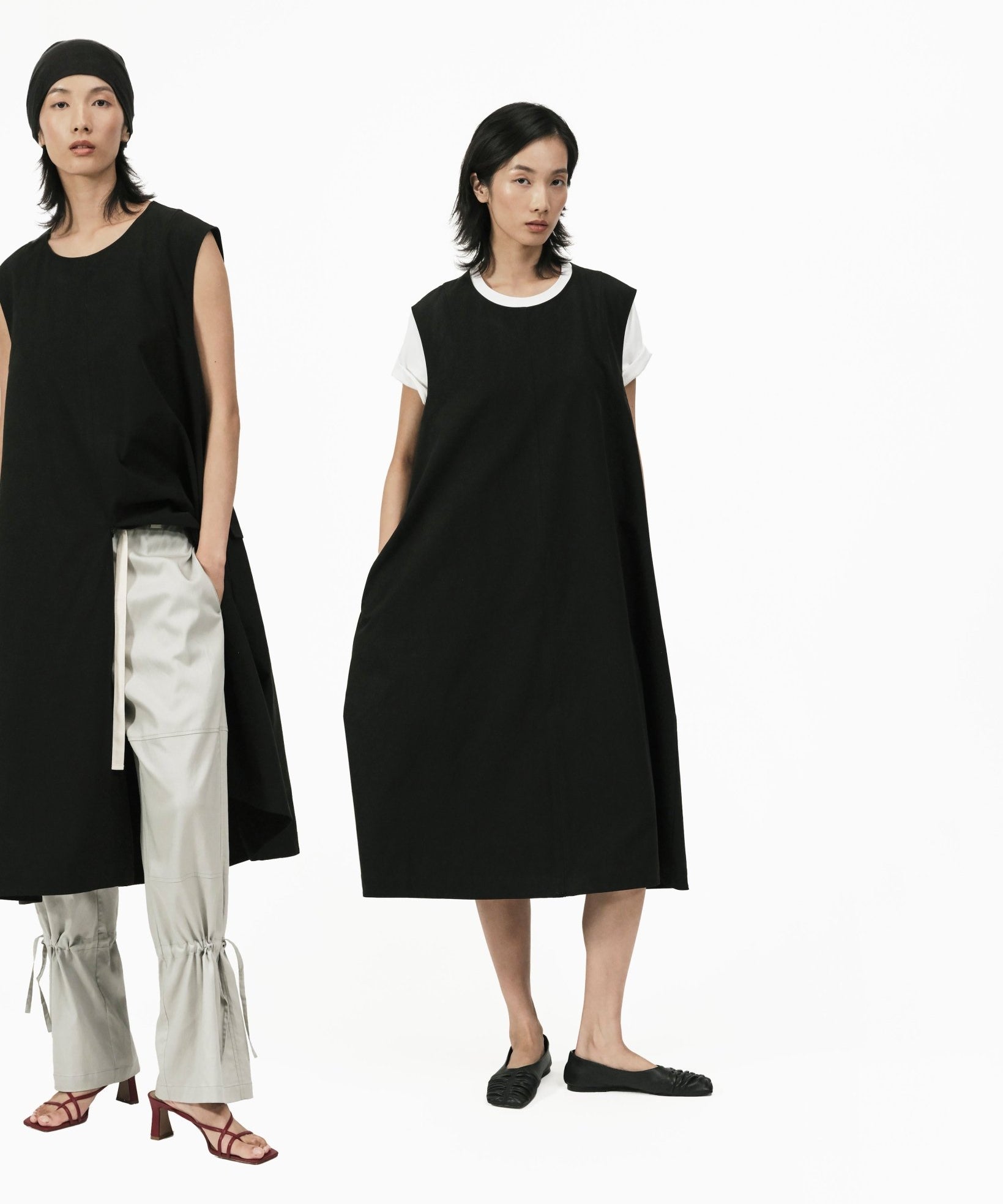 Vessel Cocoon Dress - G R A Y E