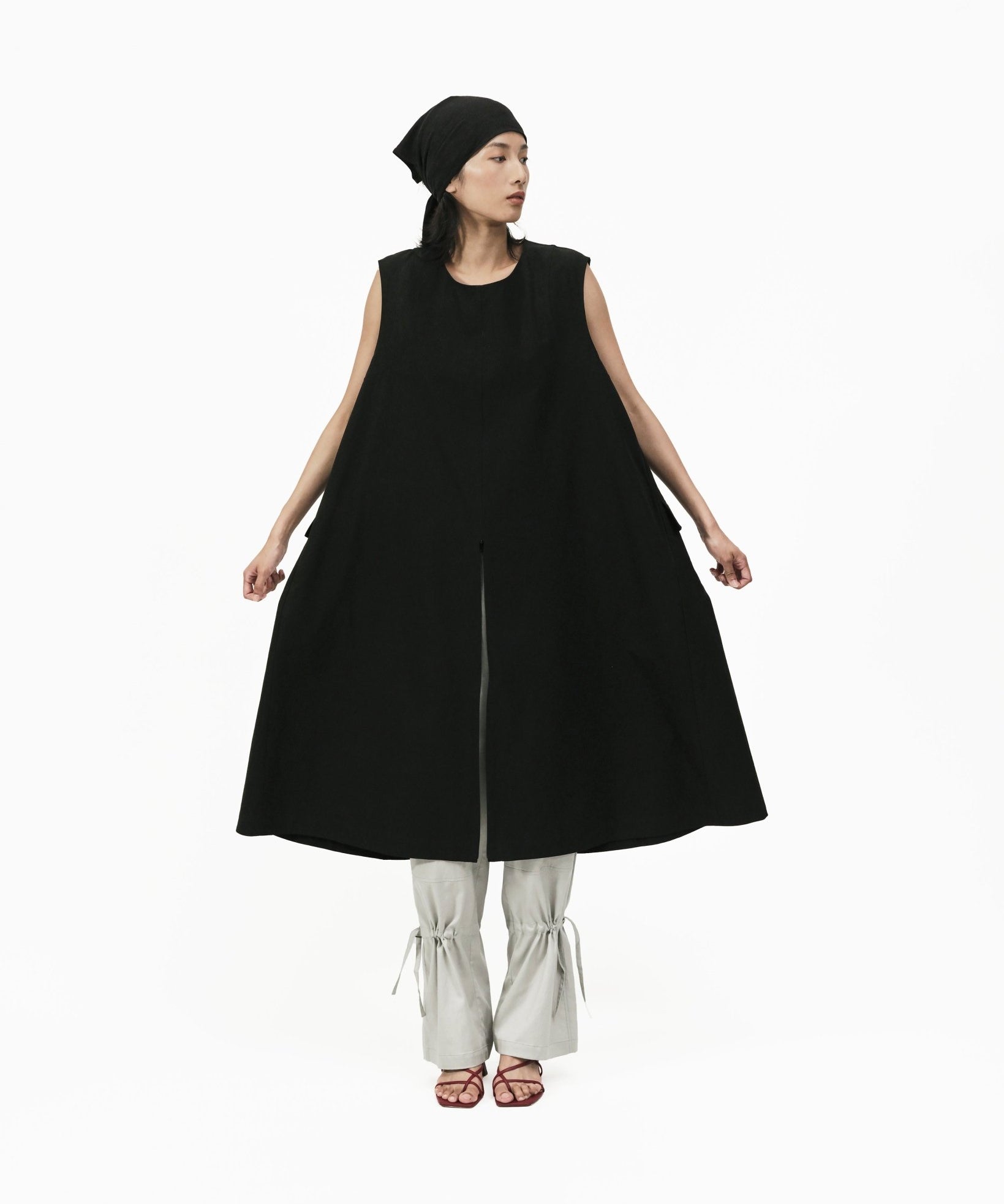 Vessel Cocoon Dress - G R A Y E